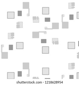 Abstract vector monochrome background. Halftone illustration pattern