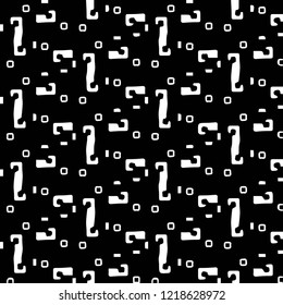 Abstract vector monochrome background. Halftone illustration pattern