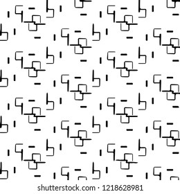 Abstract vector monochrome background. Halftone illustration pattern