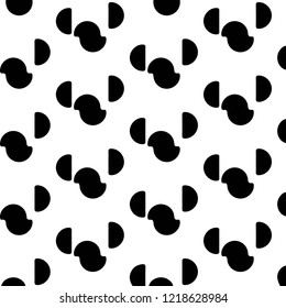 Abstract vector monochrome background. Halftone illustration pattern