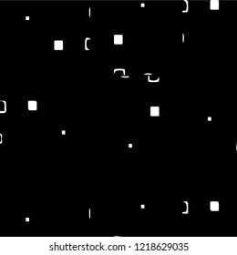 Abstract vector monochrome background. Halftone illustration pattern