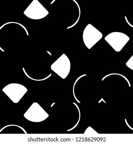 Abstract vector monochrome background. Halftone illustration pattern