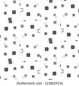 Abstract vector monochrome background. Halftone illustration pattern