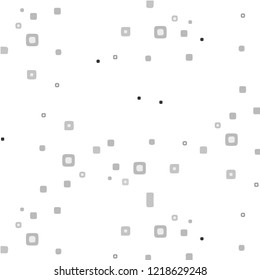 Abstract vector monochrome background. Halftone illustration pattern