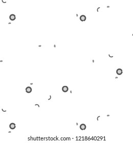 Abstract vector monochrome background. Halftone illustration pattern