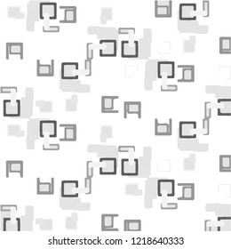 Abstract vector monochrome background. Halftone illustration pattern