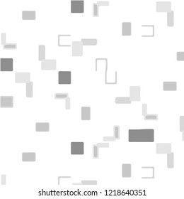 Abstract vector monochrome background. Halftone illustration pattern