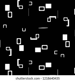 Abstract vector monochrome background. Halftone illustration pattern