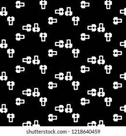 Abstract vector monochrome background. Halftone illustration pattern