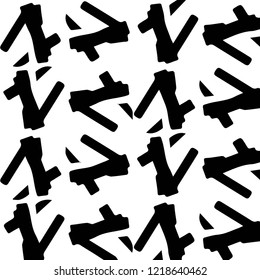 Abstract vector monochrome background. Halftone illustration pattern