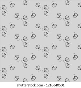 Abstract vector monochrome background. Halftone illustration pattern