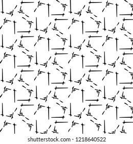 Abstract vector monochrome background. Halftone illustration pattern