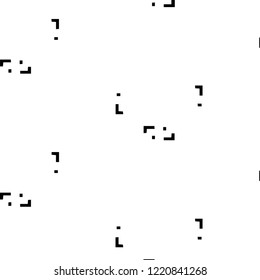 Abstract vector monochrome background. Halftone illustration pattern