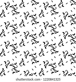 Abstract vector monochrome background. Halftone illustration pattern