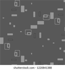 Abstract vector monochrome background. Halftone illustration pattern