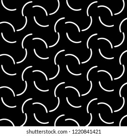 Abstract vector monochrome background. Halftone illustration pattern