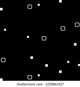 Abstract vector monochrome background. Halftone illustration pattern