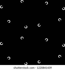 Abstract vector monochrome background. Halftone illustration pattern