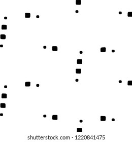 Abstract vector monochrome background. Halftone illustration pattern