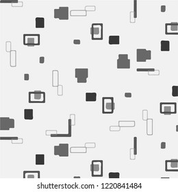 Abstract vector monochrome background. Halftone illustration pattern