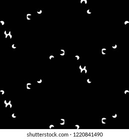 Abstract vector monochrome background. Halftone illustration pattern