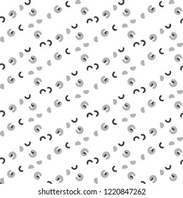 Abstract vector monochrome background. Halftone illustration pattern