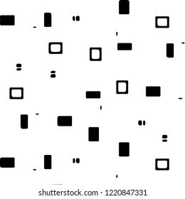 Abstract vector monochrome background. Halftone illustration pattern