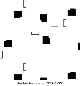 Abstract vector monochrome background. Halftone illustration pattern