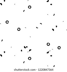 Abstract vector monochrome background. Halftone illustration pattern