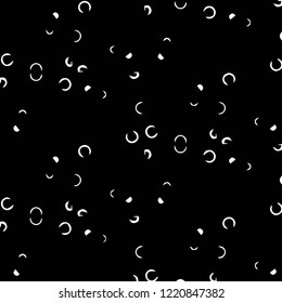 Abstract vector monochrome background. Halftone illustration pattern