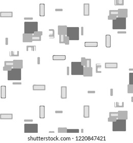 Abstract vector monochrome background. Halftone illustration pattern