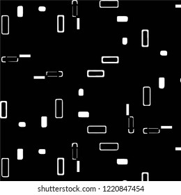 Abstract vector monochrome background. Halftone illustration pattern