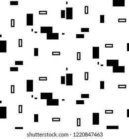 Abstract vector monochrome background. Halftone illustration pattern
