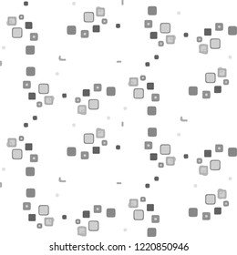 Abstract vector monochrome background. Halftone illustration pattern