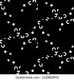 Abstract vector monochrome background. Halftone illustration pattern