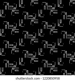 Abstract vector monochrome background. Halftone illustration pattern