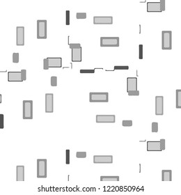 Abstract vector monochrome background. Halftone illustration pattern