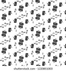 Abstract vector monochrome background. Halftone illustration pattern