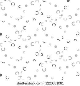 Abstract vector monochrome background. Halftone illustration pattern