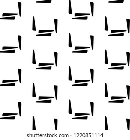 Abstract vector monochrome background. Halftone illustration pattern