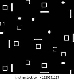 Abstract vector monochrome background. Halftone illustration pattern
