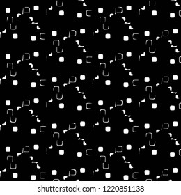 Abstract vector monochrome background. Halftone illustration pattern