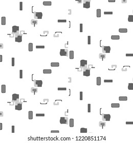 Abstract vector monochrome background. Halftone illustration pattern