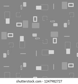 Abstract vector monochrome background. Halftone illustration pattern