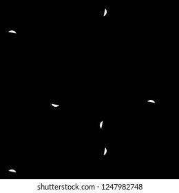 Abstract vector monochrome background. Halftone illustration pattern