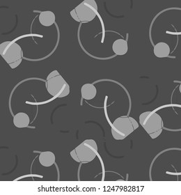 Abstract vector monochrome background. Halftone illustration pattern