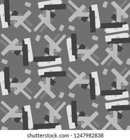 Abstract vector monochrome background. Halftone illustration pattern