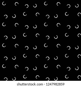 Abstract vector monochrome background. Halftone illustration pattern