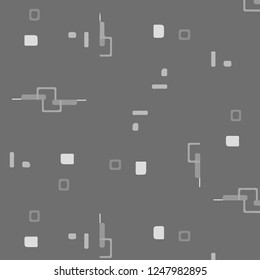 Abstract vector monochrome background. Halftone illustration pattern