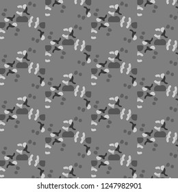 Abstract vector monochrome background. Halftone illustration pattern